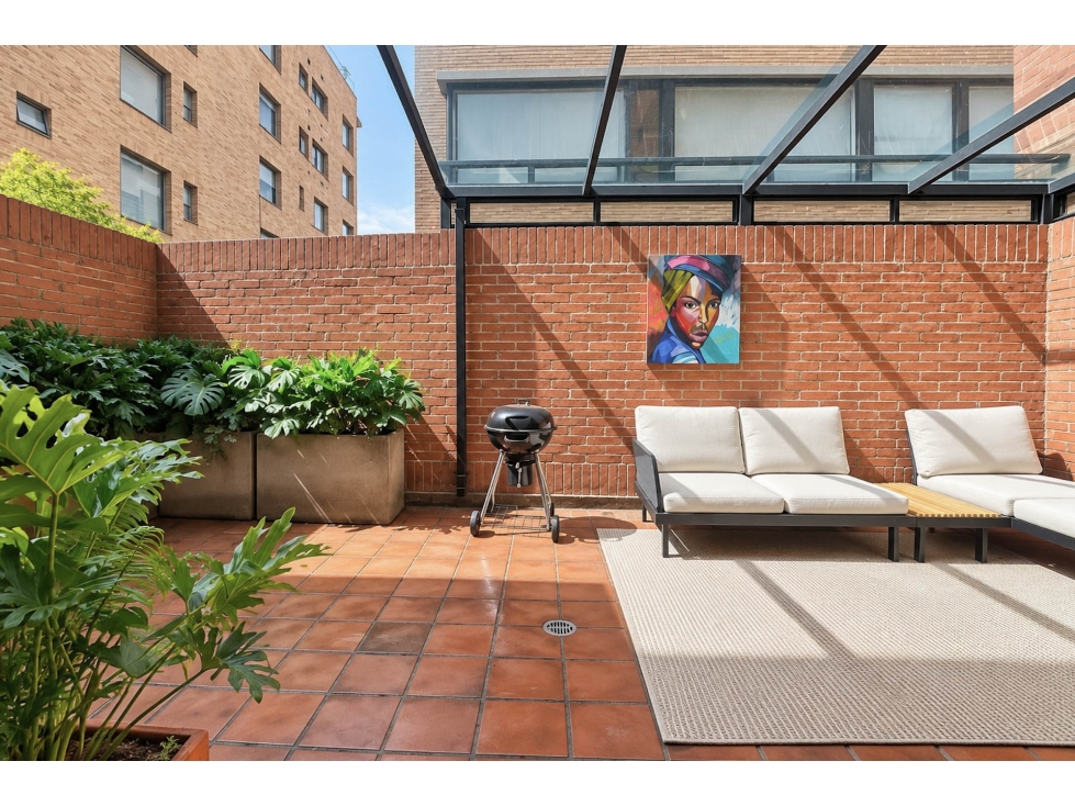 Apartamento con terraza en arriendo amoblado en Chicó Reservado — foto 6