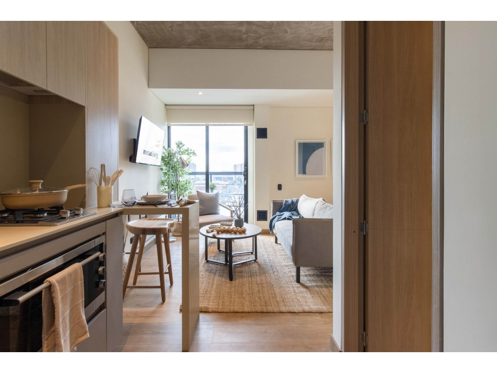Apartamento tipo Loft en arriendo amoblado o sin amoblar en Salitre — foto 2
