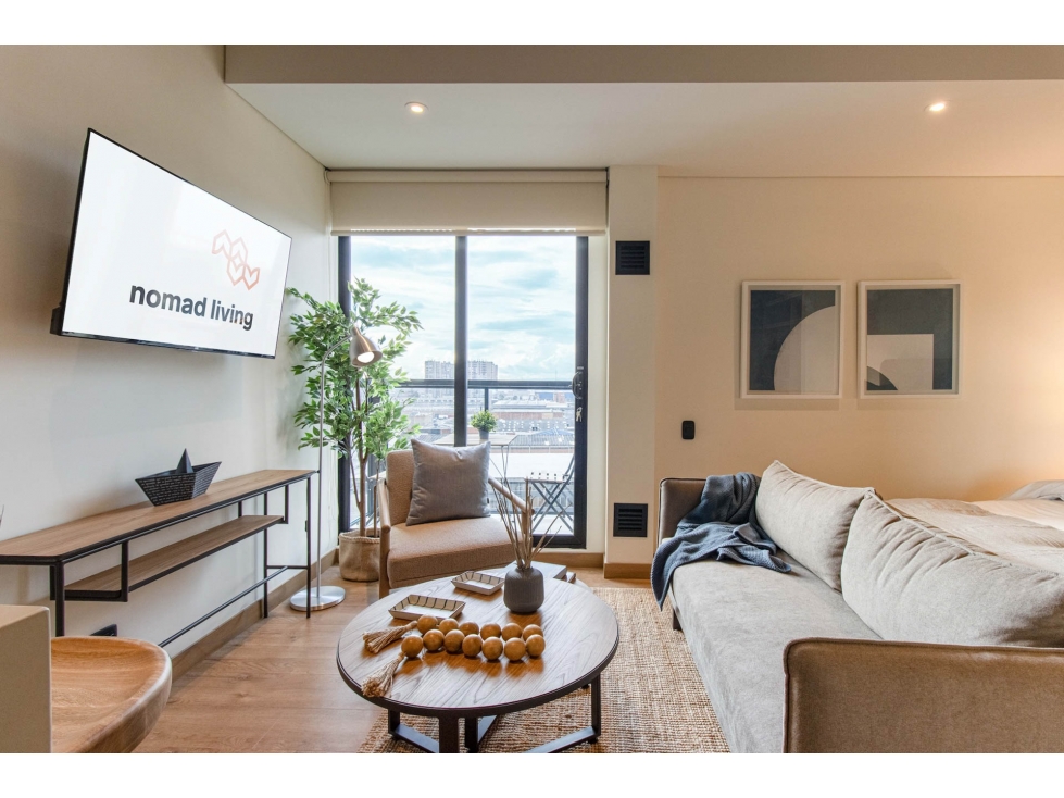 Apartamento tipo Loft en arriendo amoblado o sin amoblar en Salitre