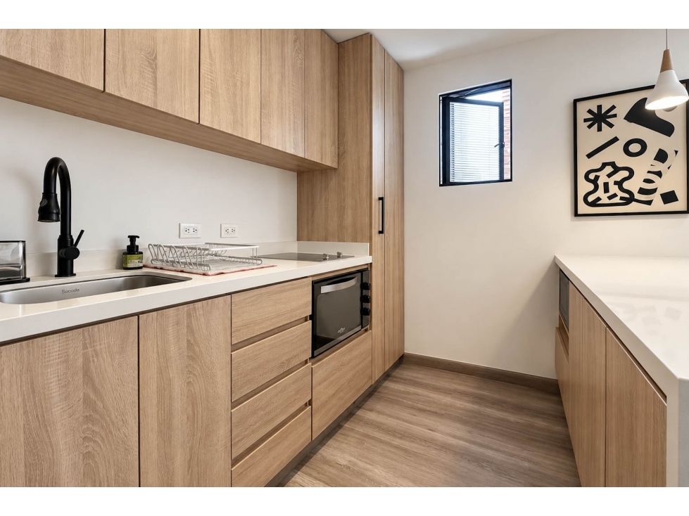 Apartamento con terraza en arriendo amoblado en Chicó Reservado — foto 4