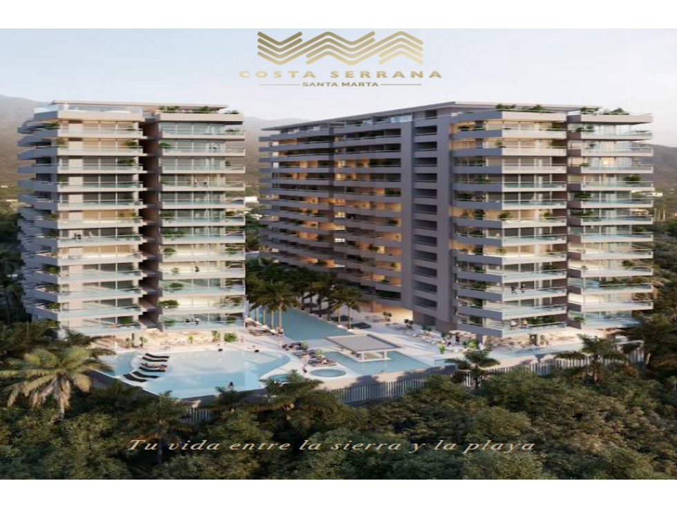 Apartamento en proyecto en venta en Pozos Colorados - Santa Marta