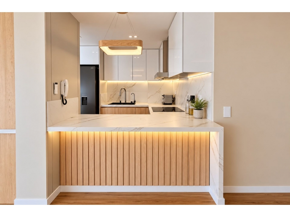Apartamento remodelado para estrenar en arriendo amoblado en El Chicó - 5