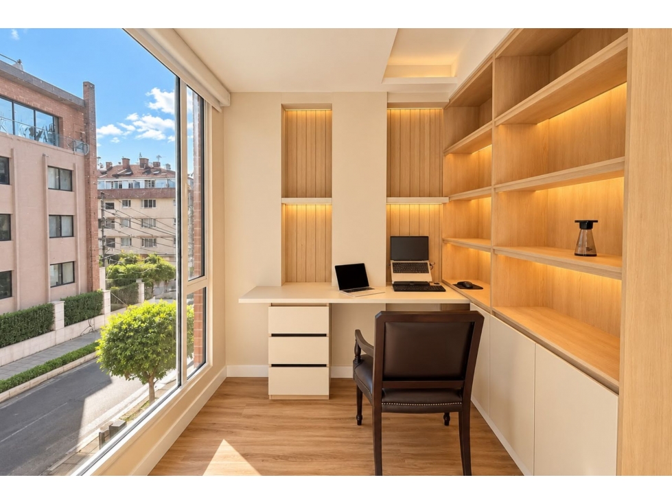 Apartamento remodelado para estrenar en arriendo amoblado en El Chicó - 4
