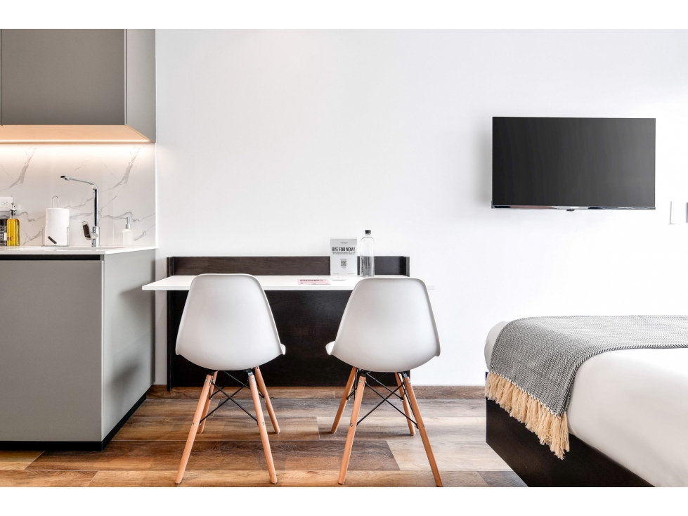 Apartaestudio moderno en venta en Chicó Norte — foto 3