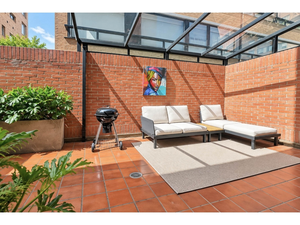 Apartamento con terraza en arriendo amoblado en Chicó Reservado — foto 5