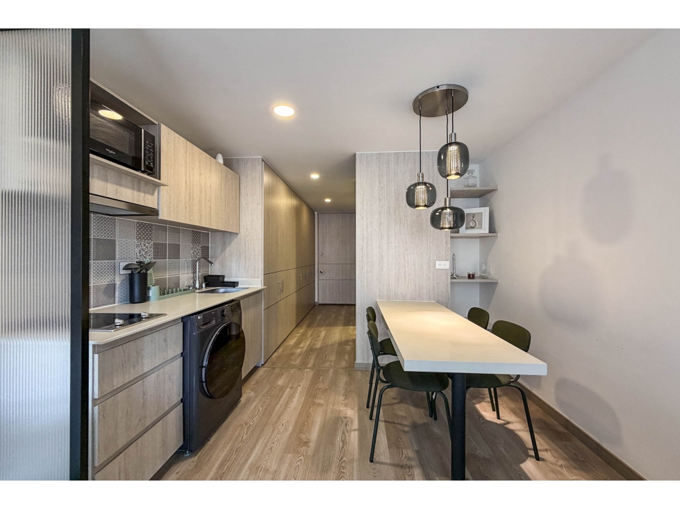 Apartaestudio moderno en arriendo amoblado en Chapinero — foto 4