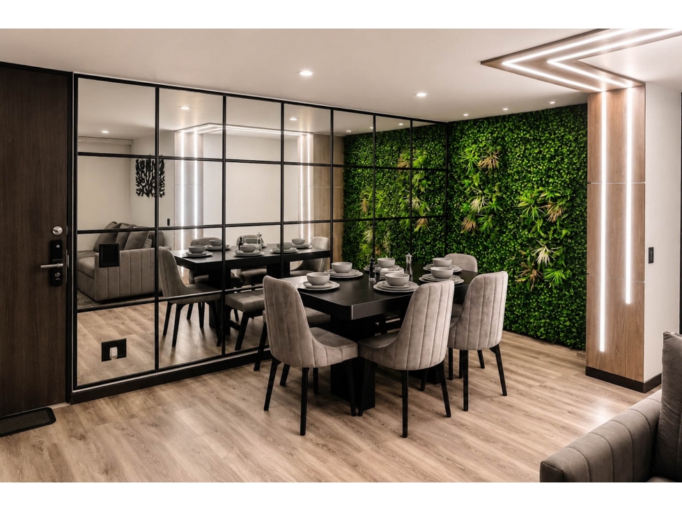 Apartamento amoblado en arriendo en Nuevo Country — foto 3