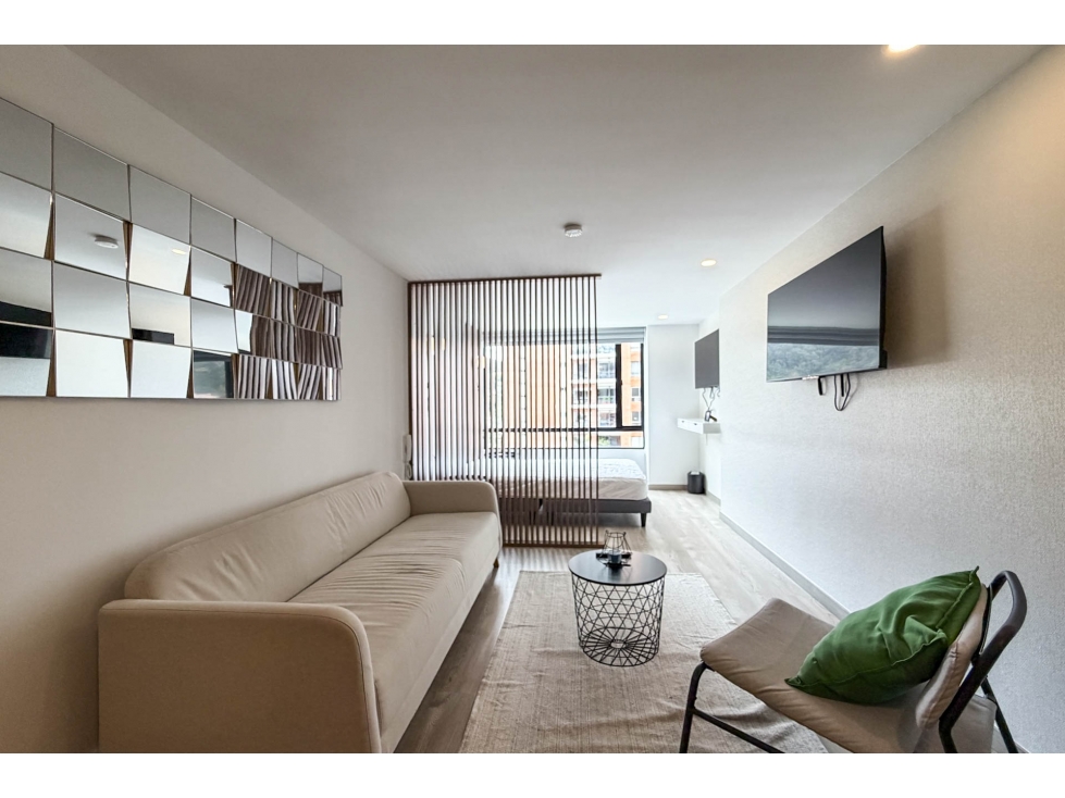 Apartaestudio moderno en arriendo amoblado en Chapinero