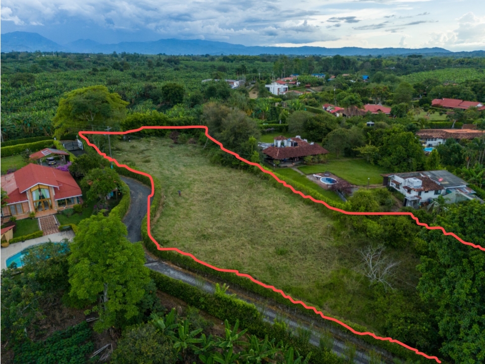 Lote de terreno vía Aeropuerto El EDEN doble calzada — foto 3