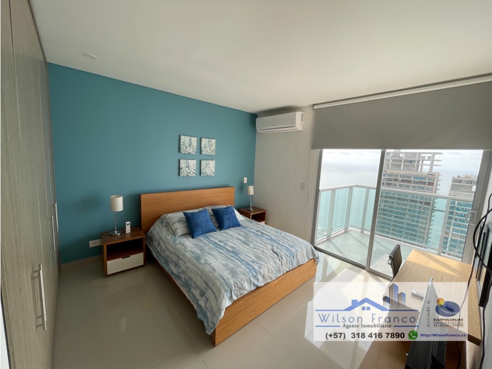 Apartamento En Venta, Bocagrande, Exclusivo, vista al mar, Cartagena — foto 6
