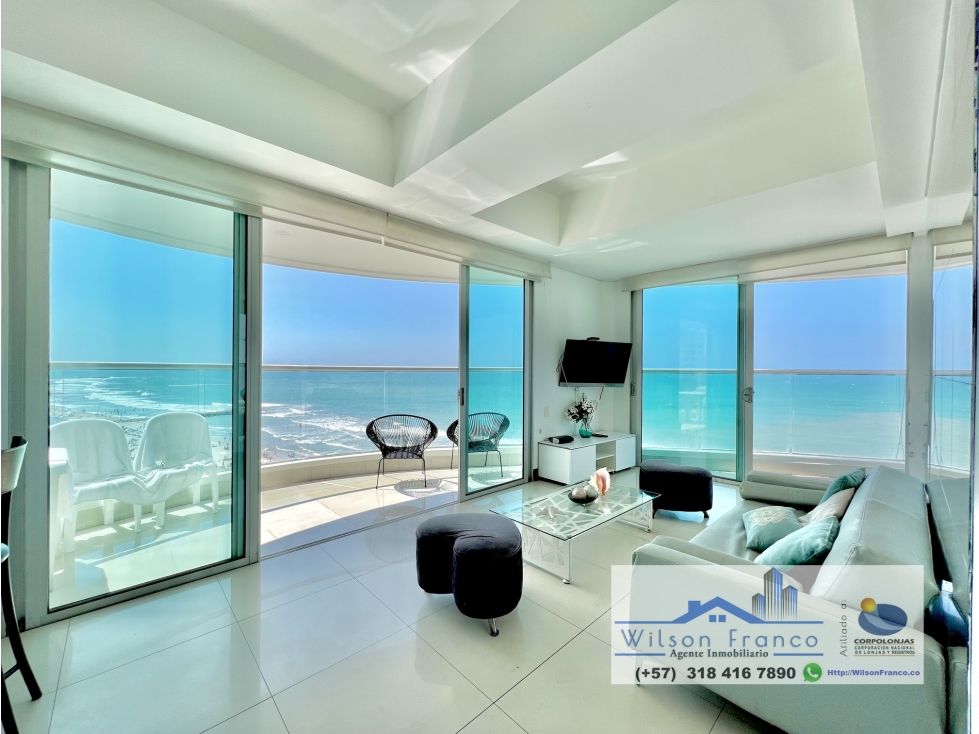 Apartamento en Venta, Palmetto, Bocagrande, vista al mar, Cartagena — foto 2