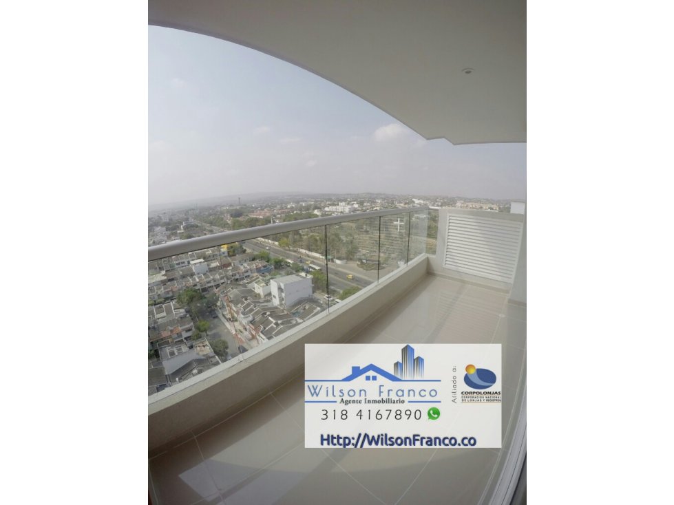 Apartamento En Venta, Condominio Atlantic, El Recreo, Cartagena