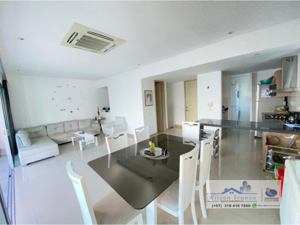 Apartamento Dúplex en venta, Castillogrande, vista al mar, Cartagena — foto 2