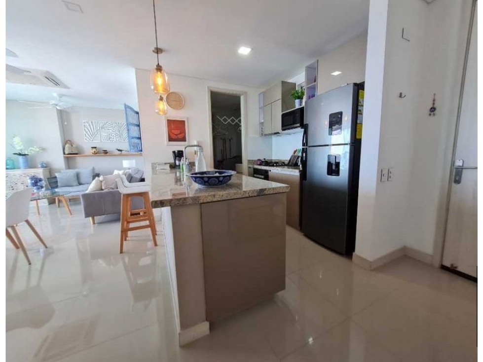 Apartamento en venta, Castillogrande, vista al mar, Cartagena — foto 3