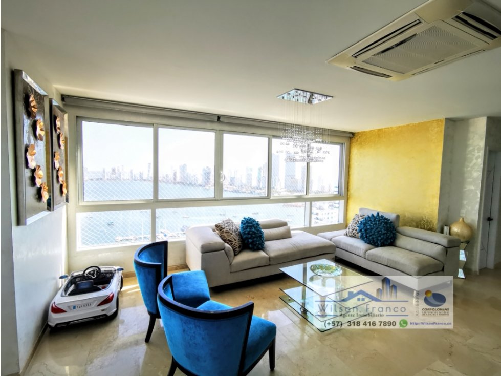 Apartamento En Venta, Penthouse, Luna Del Mar, Manga, Cartagena — foto 4
