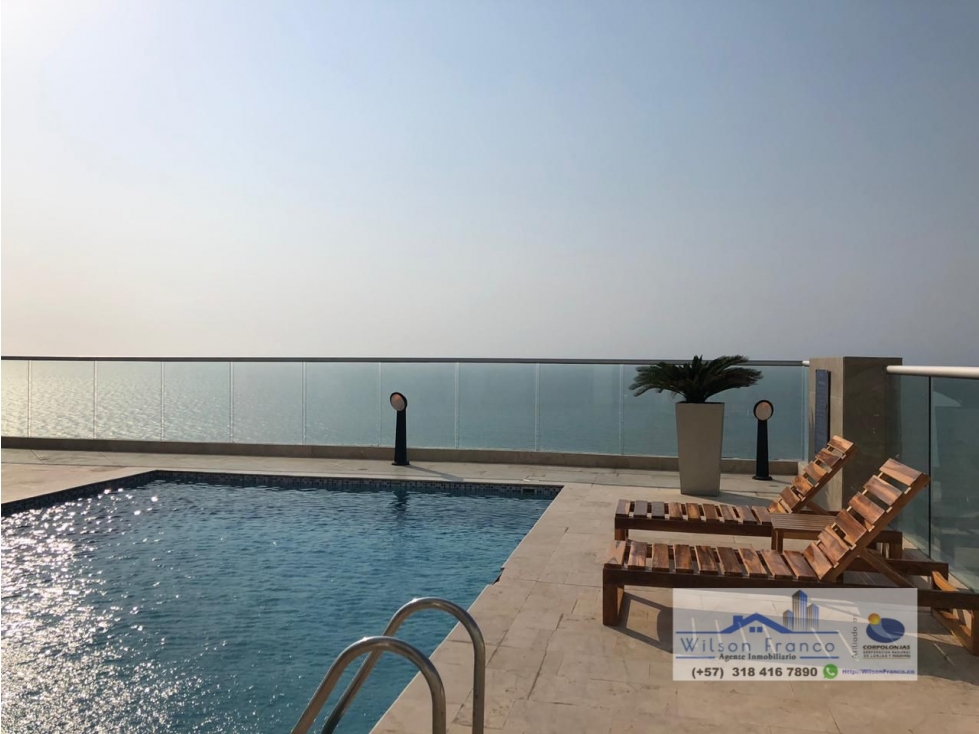 Apartamento En Venta, Estrene, El Cabrero, vista al mar, Cartagena