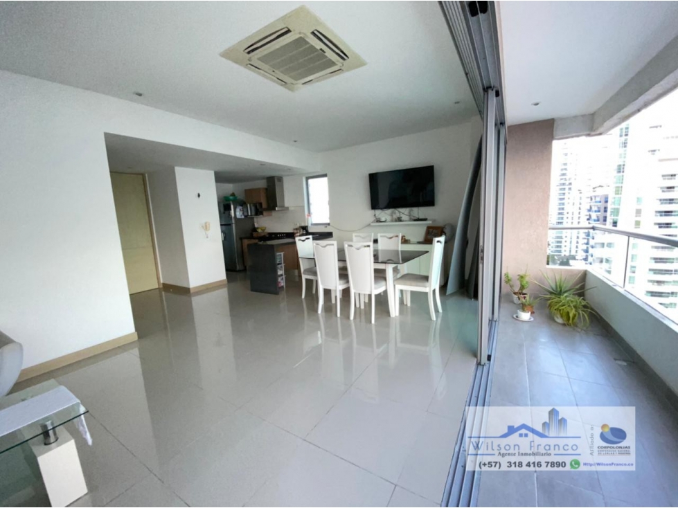 Apartamento Dúplex en venta, Castillogrande, vista al mar, Cartagena — foto 4