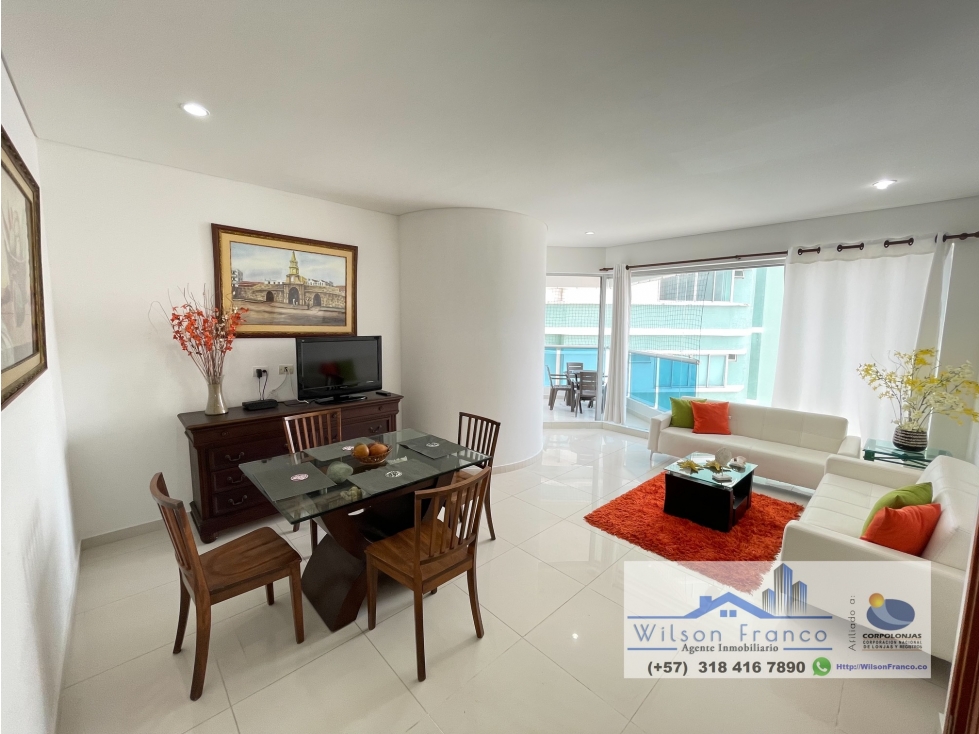 Apartamento En Venta, Bocagrande, Vista Al Mar y Bahía de Cartagena — foto 3