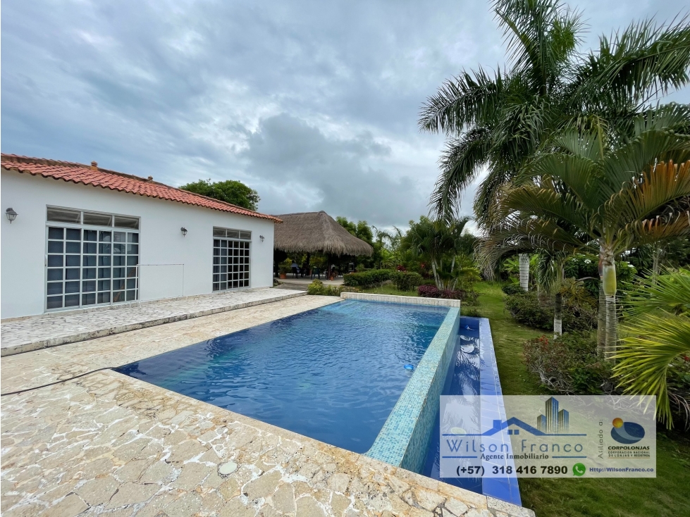 Casa Campestre, con Piscina y Bohío, Arboles frutales, cerca Cartagena - 4
