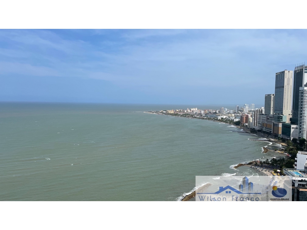 Apartamento En Cartagena, Vista Al Mar, Turístico, Bocagrande. 