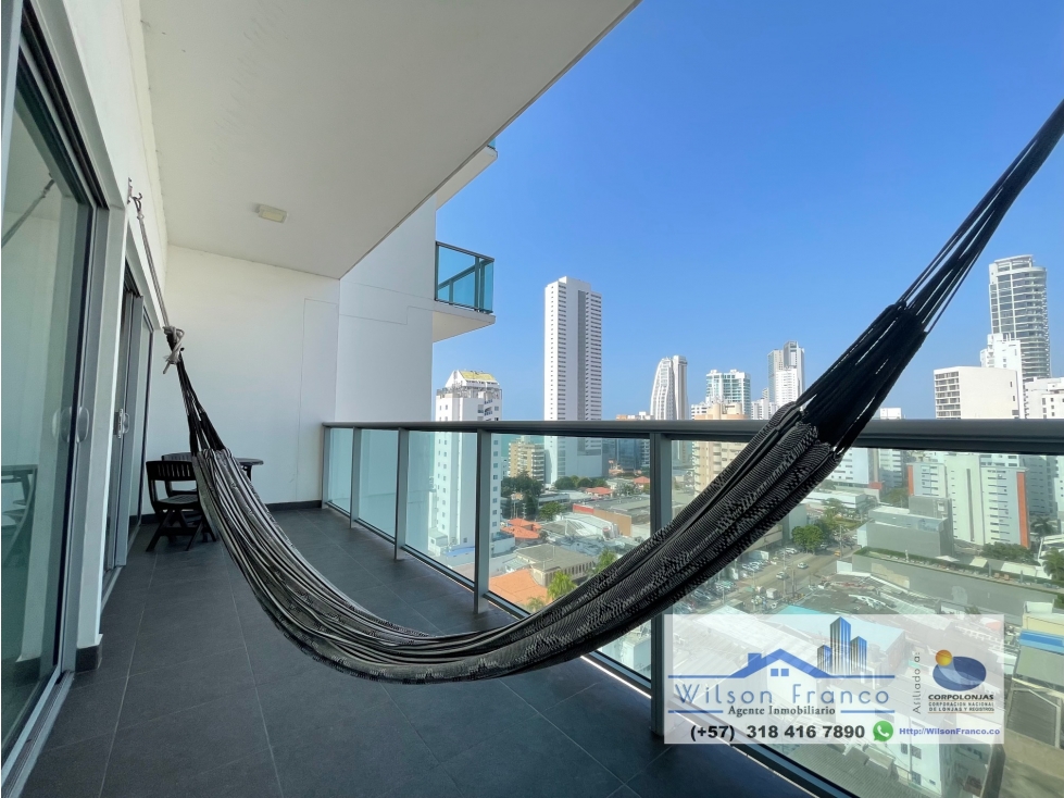 Apartamento En Venta, Bocagrande, Vista Panorámica, Cartagena