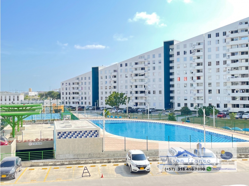 Apartamento En Venta, Condominio El Club, Cartagena