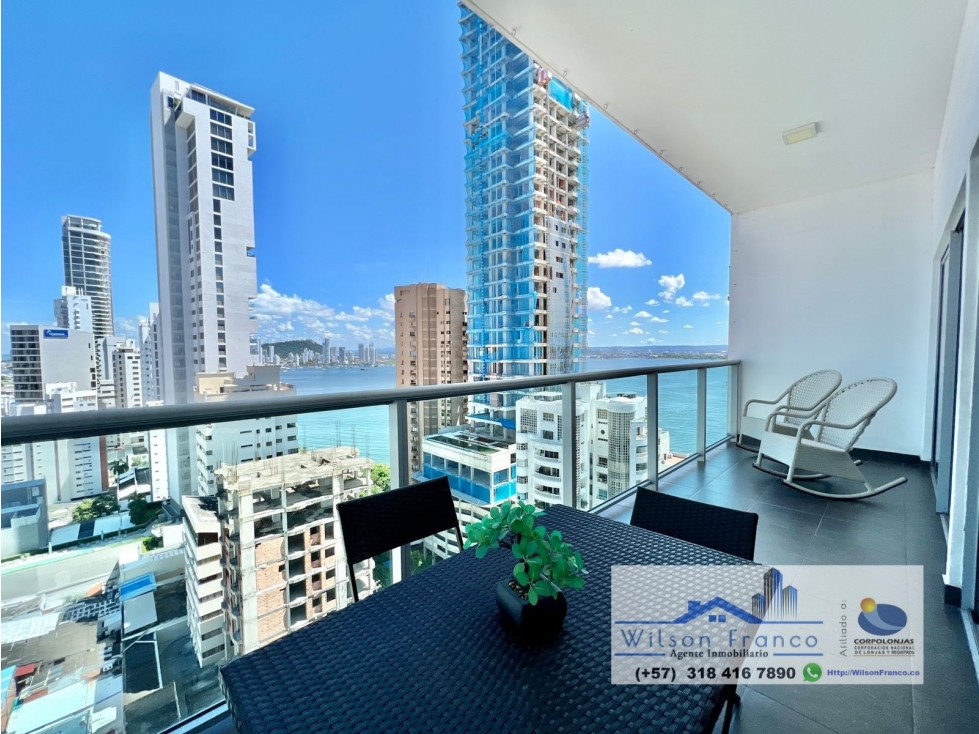 Apartamento En Venta, AMOBLADO, Bocagrande, Cartagena — foto 4