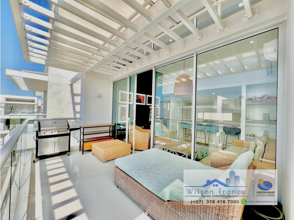 Apartamento En Venta, AMOBLADO, Burano, Serena Del Mar, Cartagena