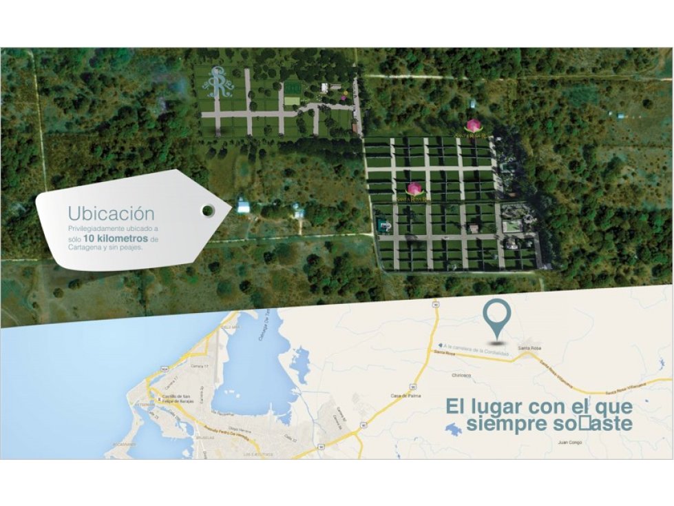 Lote En Venta, Conjunto Cerrado, Santa Rosa Reservado, 10min Cartagena - 2