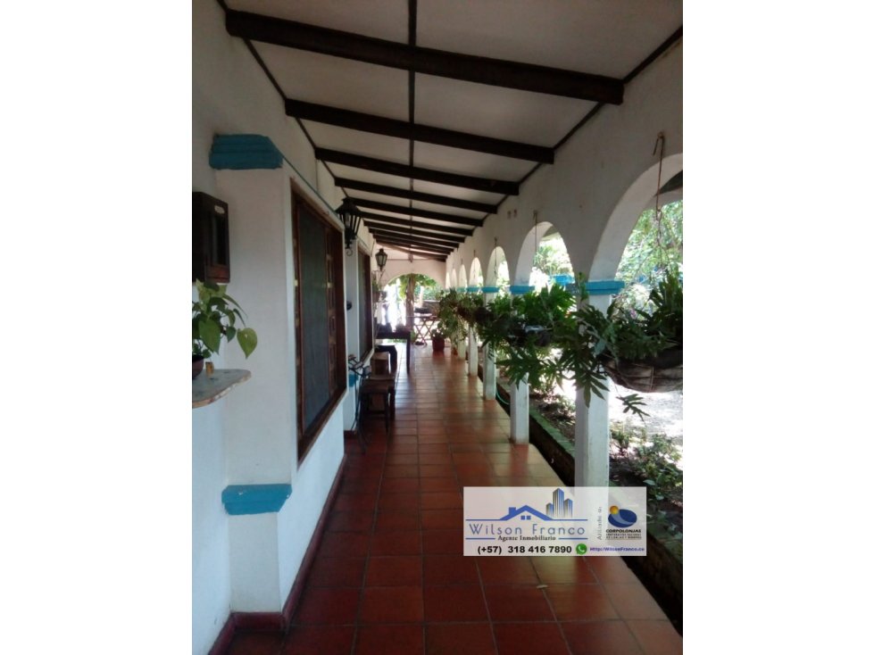Casa Finca En Venta, Tipo Campestre, Turbaco - 1
