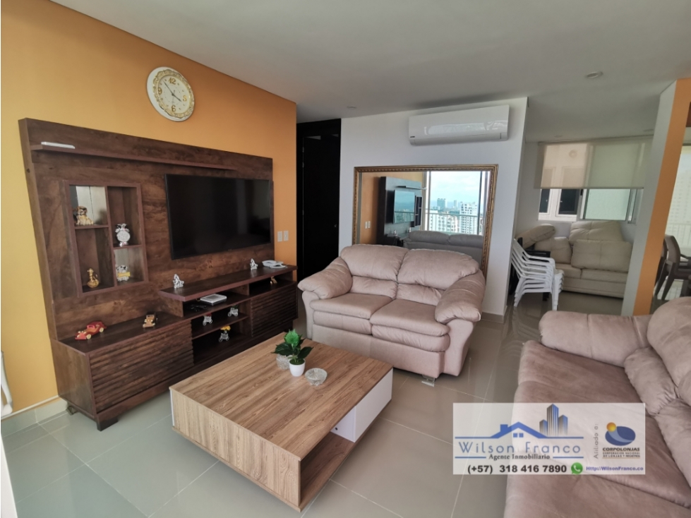 Apartamento En Venta, Vista Bahía, Manga, Cartagena — foto 5