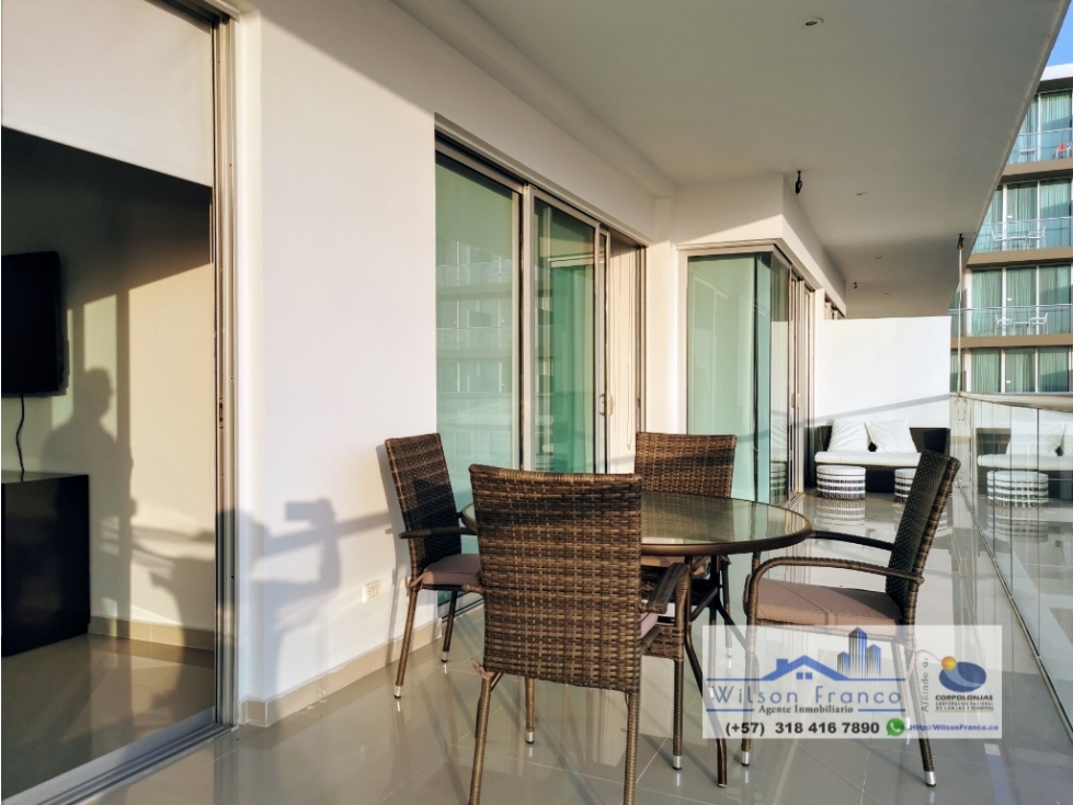 Apartamento En Venta, Amoblado, Morros, vista al mar, Cartagena — foto 5