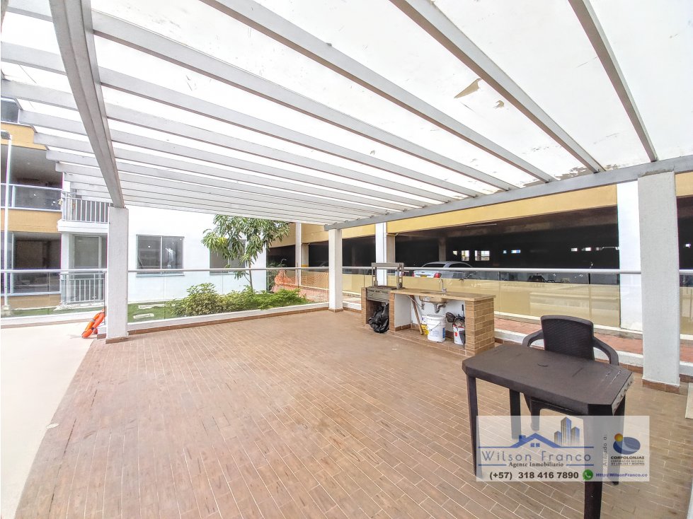 Apartamento con Garaje En Venta, Condominio, Ciudad Jardín, Cartagena — foto 3