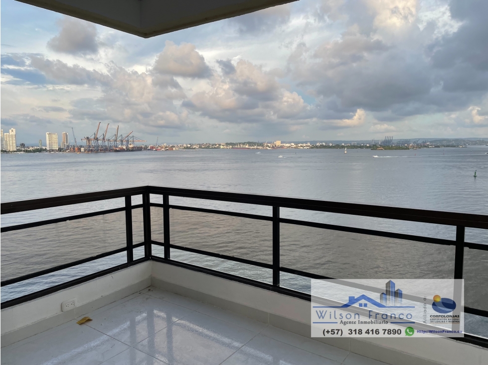 Apartamento En Venta, Bocagrande, Vista A La Bahía De Cartagena — foto 2