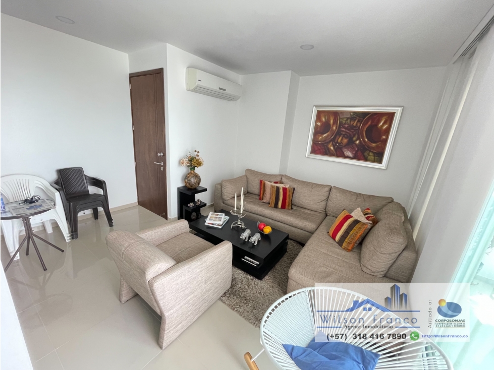 Apartamento En Venta, Barrio Manga, Cartagena — foto 2