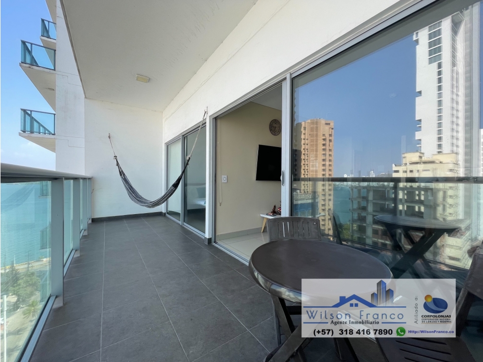 Apartamento En Venta, Bocagrande, Vista Panorámica, Cartagena — foto 2