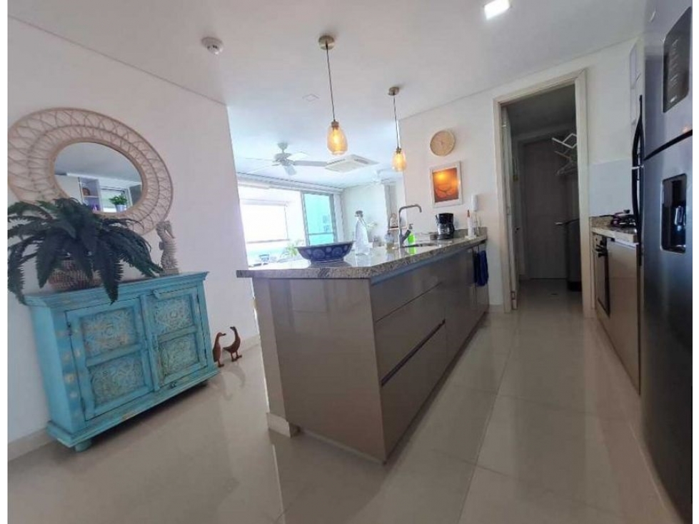 Apartamento en venta, Castillogrande, vista al mar, Cartagena — foto 4