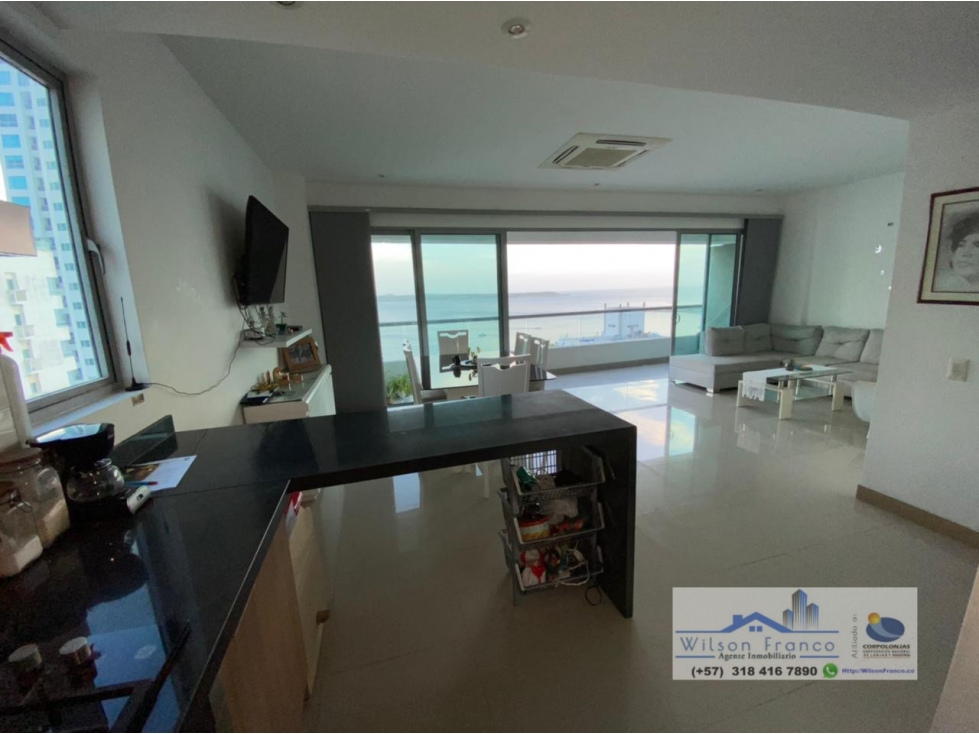 Apartamento Dúplex en venta, Castillogrande, vista al mar, Cartagena — foto 3