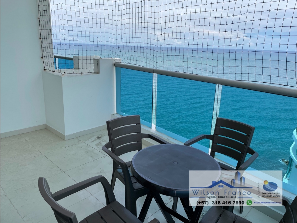 Apartamento En Venta, Bocagrande, Vista Al Mar y Bahía de Cartagena
