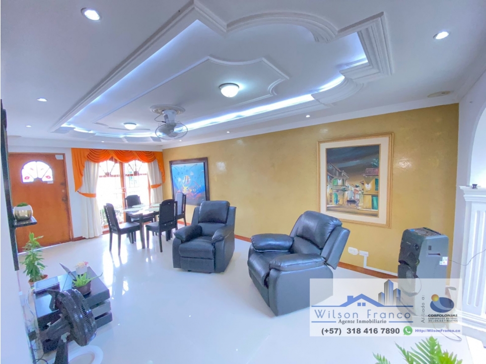 Casa En Venta, Conjunto Cerrado, Sector El Recreo, Cartagena