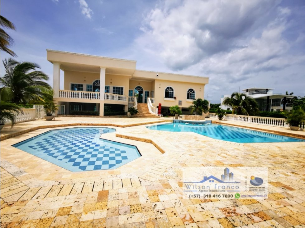 Lote En Venta Condominio Palma Real, Manzanillo Del Mar Cartagena - 1