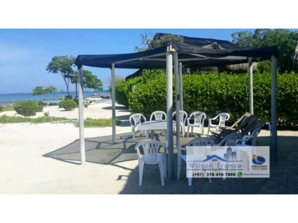 Casa de Playa En Venta, Frente Al Mar, Isla Barú, Cartagena — foto 6