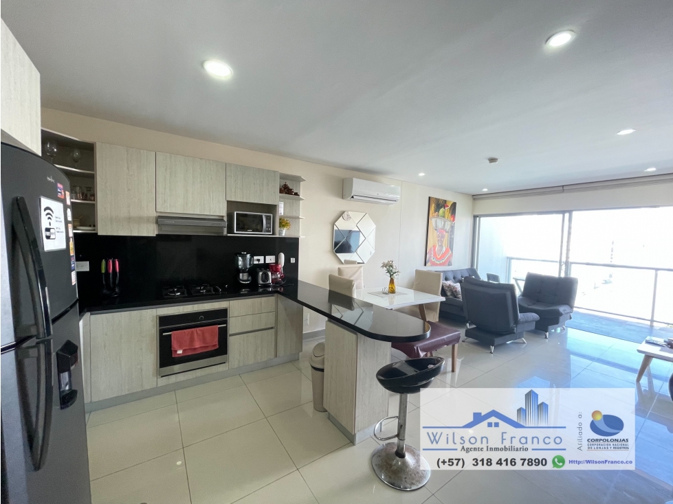 Apartamento En Venta, Bocagrande, Vista Panorámica, Cartagena — foto 4