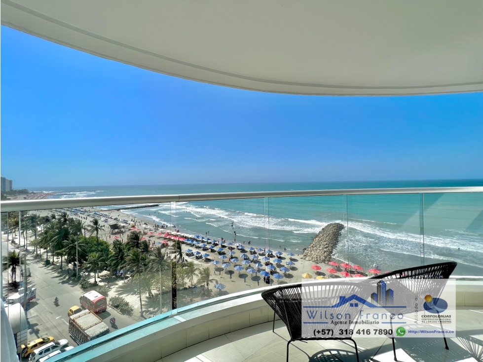 Apartamento en Venta, Palmetto, Bocagrande, vista al mar, Cartagena