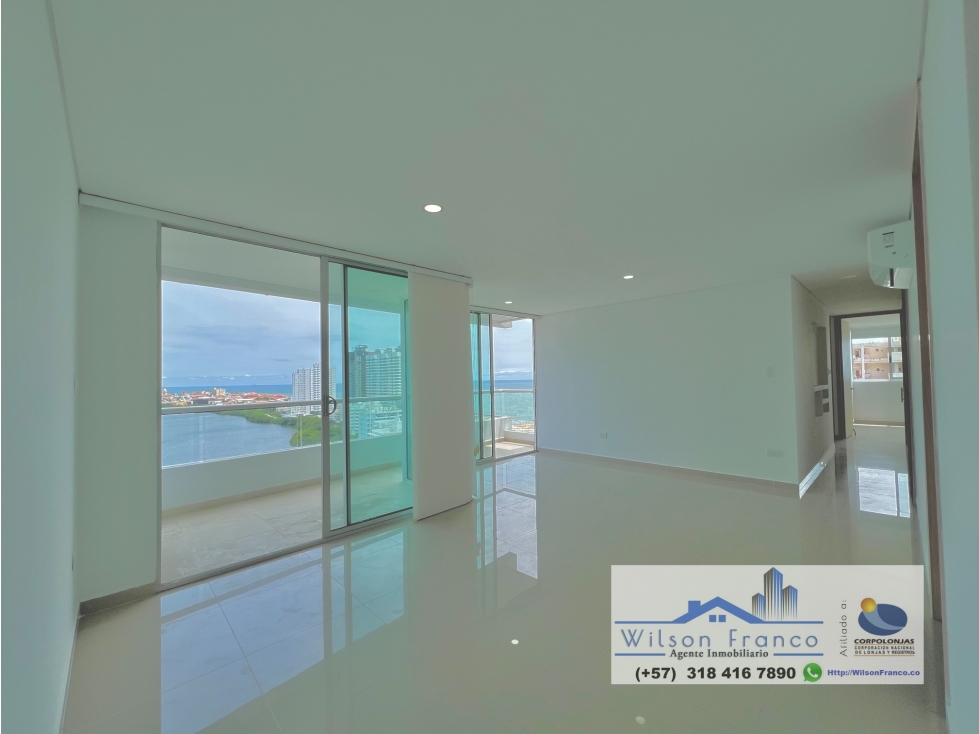 Apartamento en Venta con espectacular Vista, El Cabrero, Cartagena — foto 4