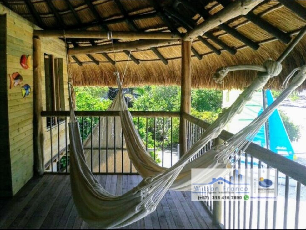 Casa de Playa En Venta, Frente Al Mar, Isla Barú, Cartagena — foto 3