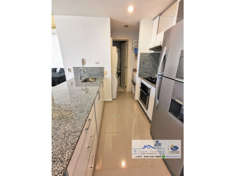 Apartamento En Venta, Amoblado, Morros, vista al mar, Cartagena — foto 4