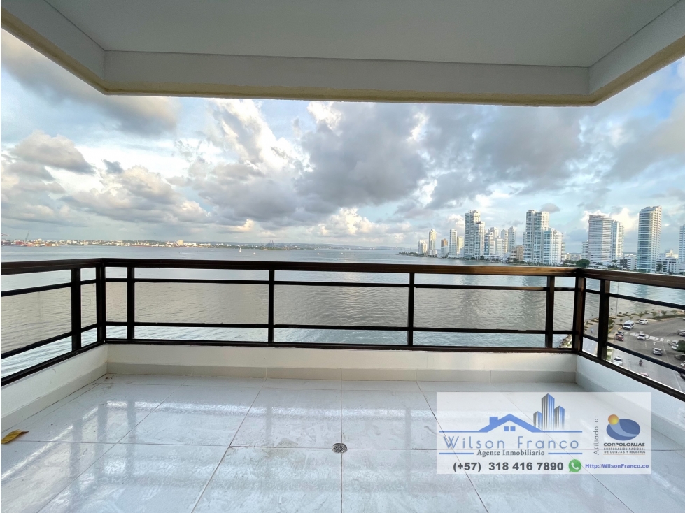 Apartamento En Venta, Bocagrande, Vista A La Bahía De Cartagena — foto 3