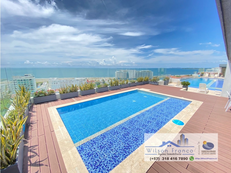 Apartamento En Venta, vista al mar, Cielo Mar, Cartagena — foto 2