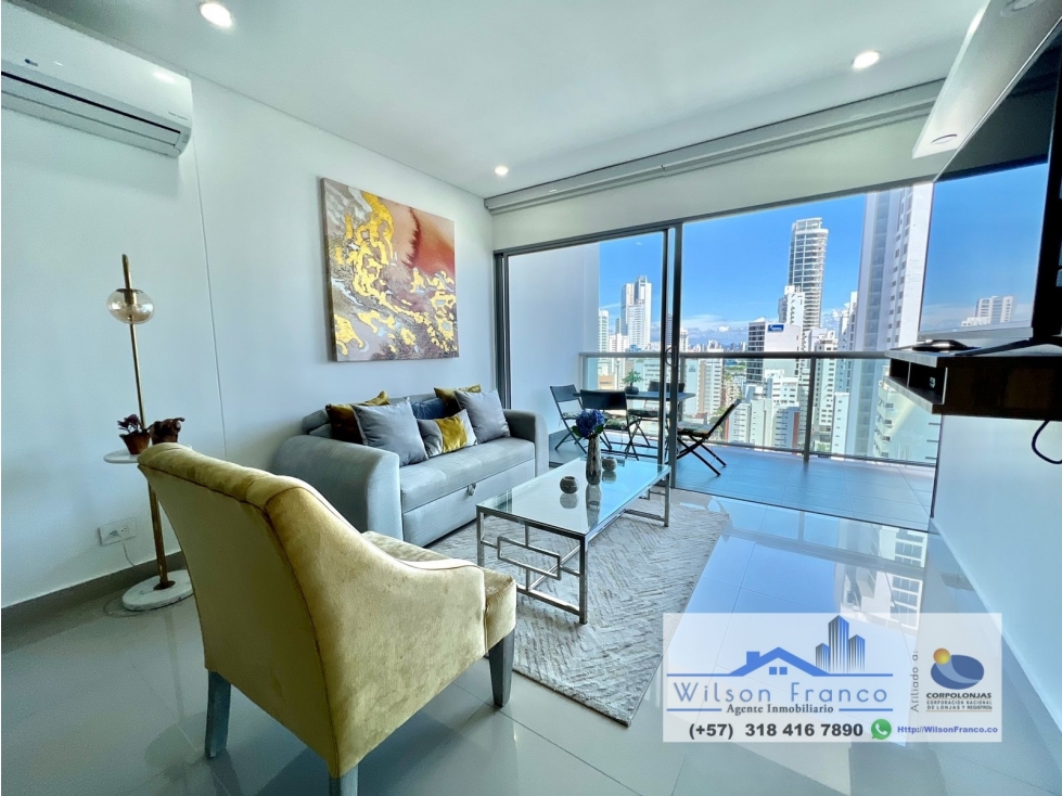 Apartamento En Venta, AMOBLADO, Bocagrande, Cartagena — foto 3